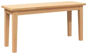 Скамья VidaXL 90 см из массива дерева с резиновыми ножками, модель 4102595