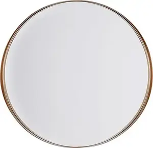 Beliani Piney Wall Mirror with Copper Frame