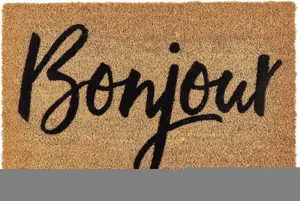 Doormat Beliani ASIR 40 x 60 cm, coconut fiber entrance mat