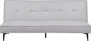 Dīvāns-gulta Beliani ESSVIK — izvelkamais dīvāns, gaiši pelēks, modelis 439371 Bel