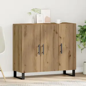 Комод VidaXL Komoda Dąb rzemieślniczy Большой буфет фирмы VidaXL