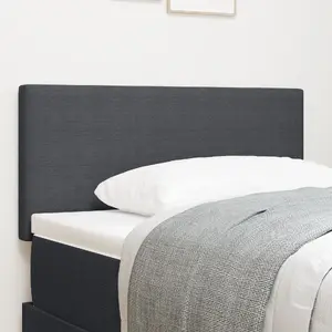 Gultas galvgali VidaXL modelis 42007042 tumši pelēks — apvilkts galvgals, piemērots standarta gultām