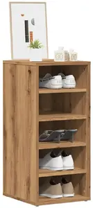 Набор шкафчиков для обуви VidaXL, 2 шт., цвет дуб artisan, для хранения обуви