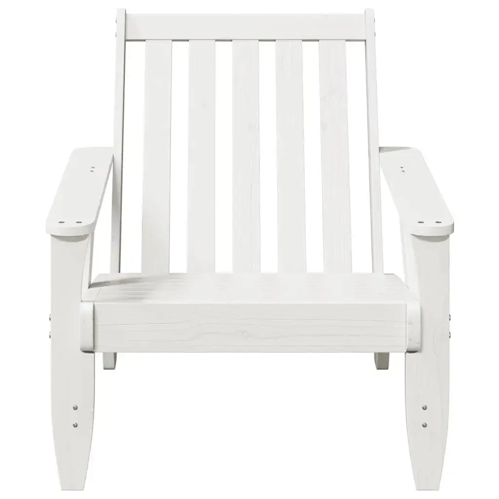 Уличный стул VidaXL Terrace Pinewood White Photo 3