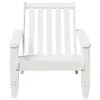 Уличный стул VidaXL Terrace Pinewood White Photo 3
