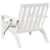 Уличный стул VidaXL Terrace Pinewood White Photo 5