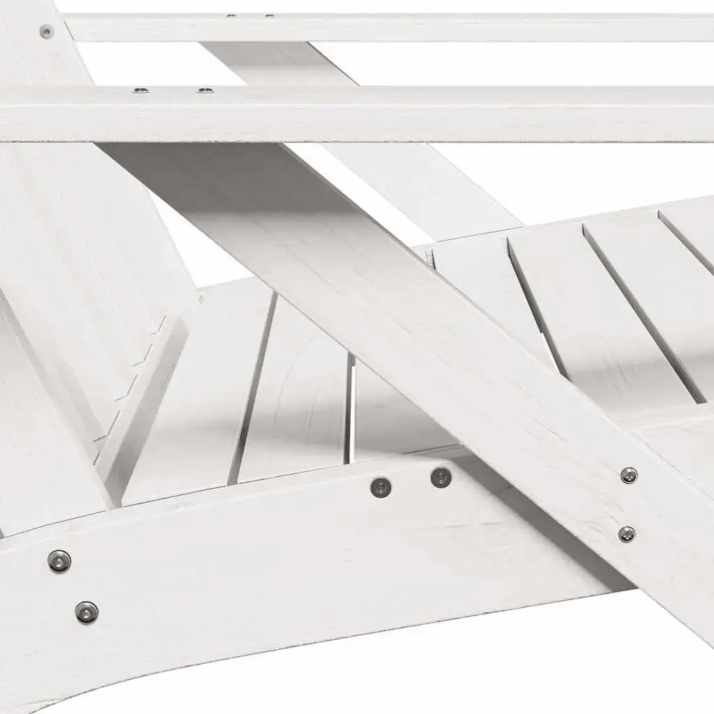 Уличный стул VidaXL Terrace Pinewood White Photo 6