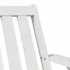 Уличный стул VidaXL Terrace Pinewood White Photo 7