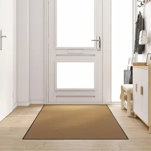 Doormat vidaXL Wycieraczka Kremowa Czarna Poliamid 300 x 120 x 0.9 cm — Poliamide entrance mat