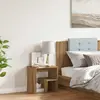 Тумбочка VidaXL 856528 дуб 400×300×400 мм Photo 3