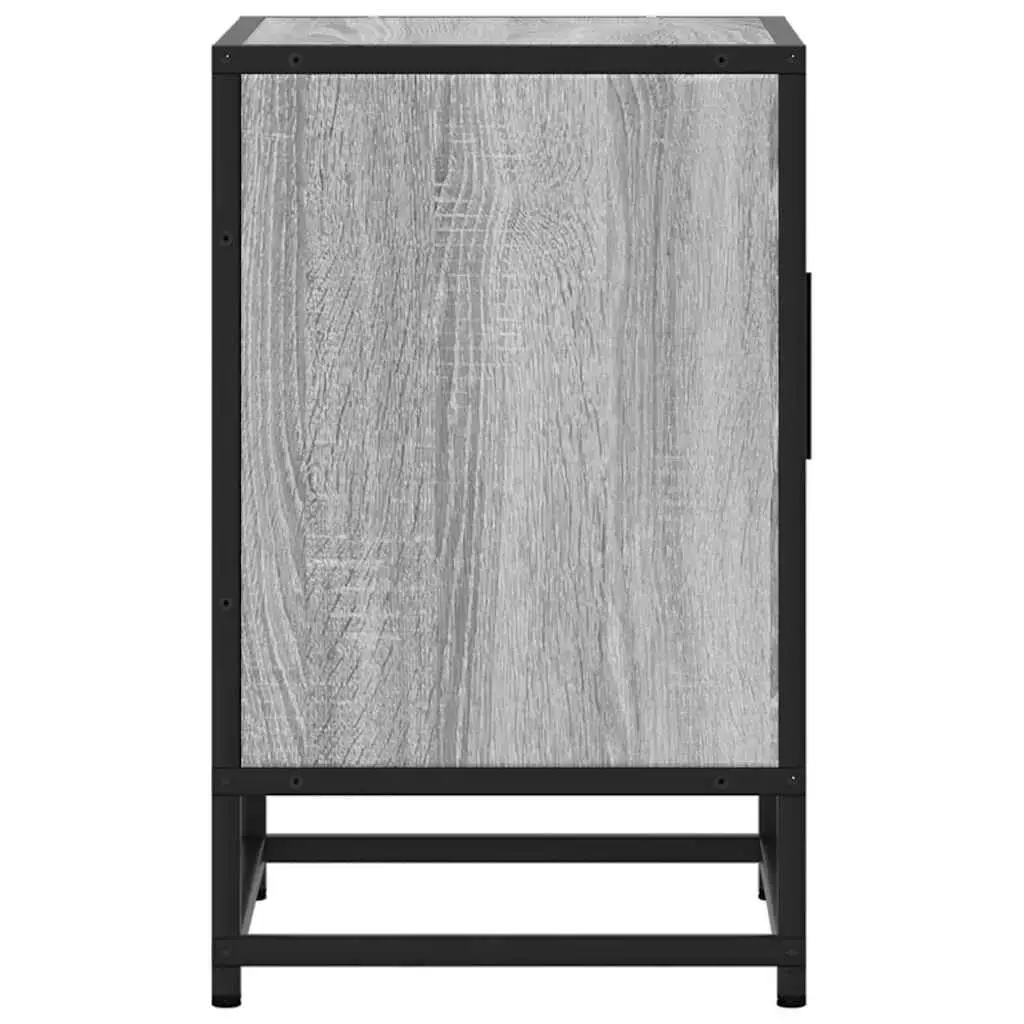 Тумба VidaXL 848715 дуб металл и дерево 40×31×50 см Photo 6