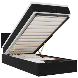 Кровать VidaXL 3311785, 1600×2030 мм, высота 880 мм, макс. нагрузка 280 кг