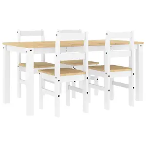 Kitchen/Dining Room Furniture Set VidaXL 3345181 — 5-piece dining set