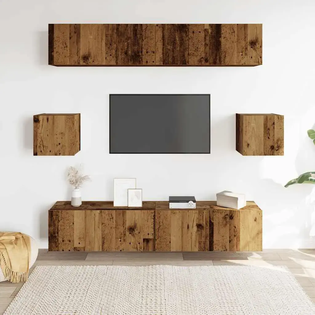 ТВ-тумба VidaXL 3328989, крошка дерева, 800 мм Photo 3