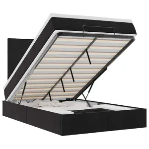 Кровать VidaXL 3313483 — 1600×2030 мм, высота 1280 мм, нагрузка до 280 кг