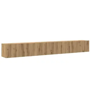 TV cabinet VidaXL 3329204, wooden top and frame, 800×300×300 mm