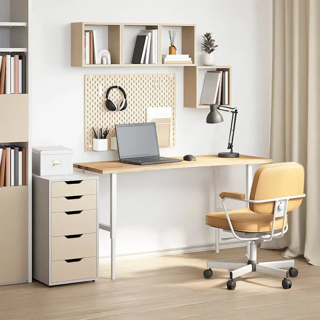 Table part VidaXL 4009010 wooden board 500×25×1400 mm Photo 3