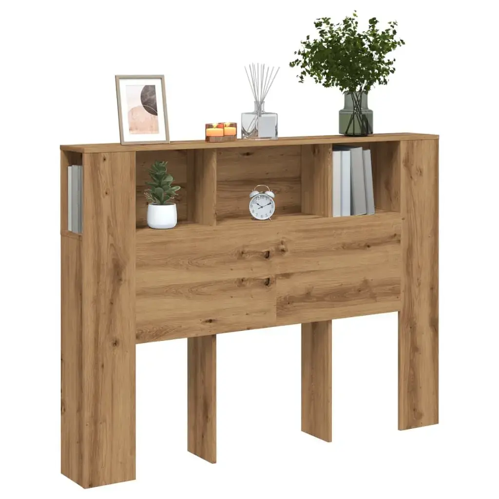 VidaXL изголовье/изножье 856881 Oak, дерево, 1400 мм Photo 2