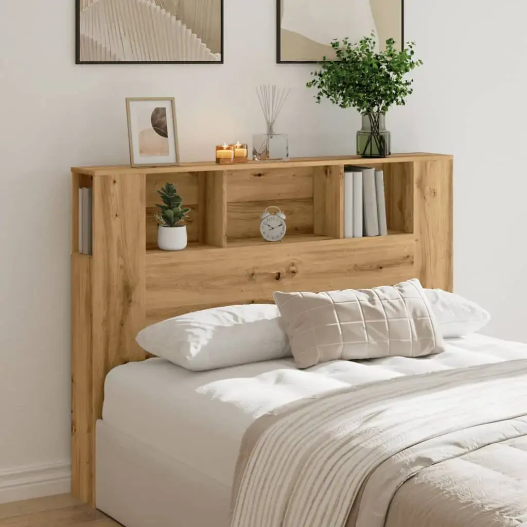 VidaXL изголовье/изножье 856881 Oak, дерево, 1400 мм Photo 3