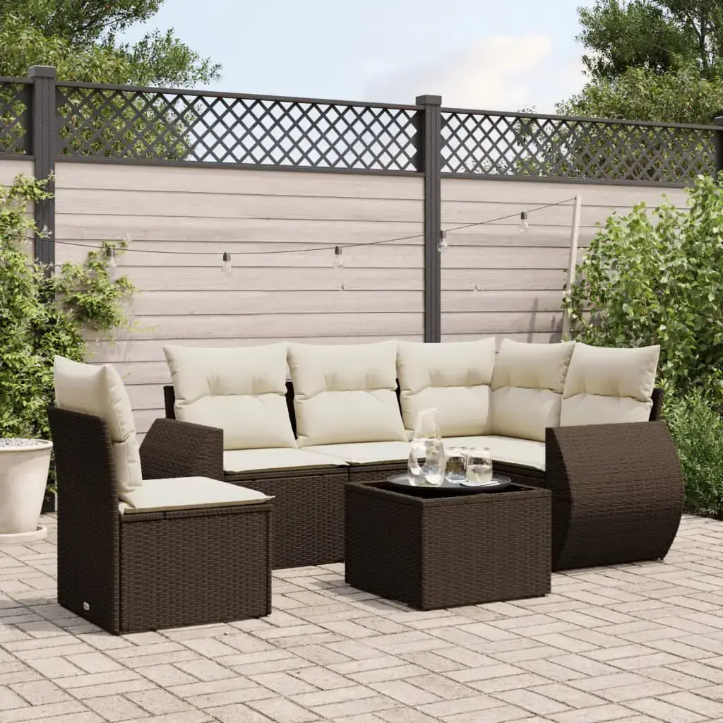 VidaXL 3221382 outdoor furniture set — 6-piece Photo 2
