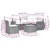 VidaXL 3221382 outdoor furniture set — 6-piece Photo 8