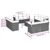 VidaXL 3249182 — 13 предметов уличной мебели Photo 3