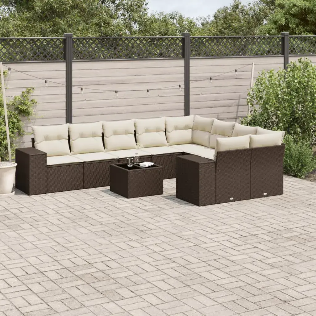 VidaXL 3223052 уличный комплект мебели, 10 предметов Photo 2