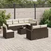 VidaXL 3219243 — 9‑предметный набор уличной мебели Photo 2