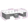 VidaXL 3250052 — 11 предметов уличной мебели Photo 3