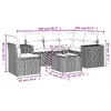 Набор уличной мебели VidaXL 3222582 Photo 3