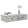 Shelf VidaXL 859953 — wood grey 800×310×170 mm Photo 2