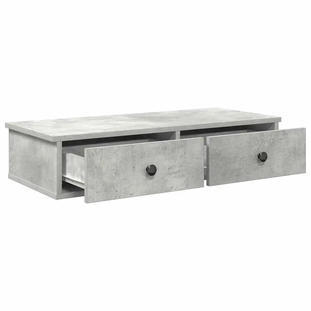 Shelf VidaXL 859953 — wood grey 800×310×170 mm Photo 7