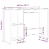 Стол VidaXL 856630 Photo 9
