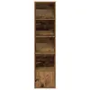 Bookcase VidaXL 860353 natural wood 310×240×1270 mm Photo 4