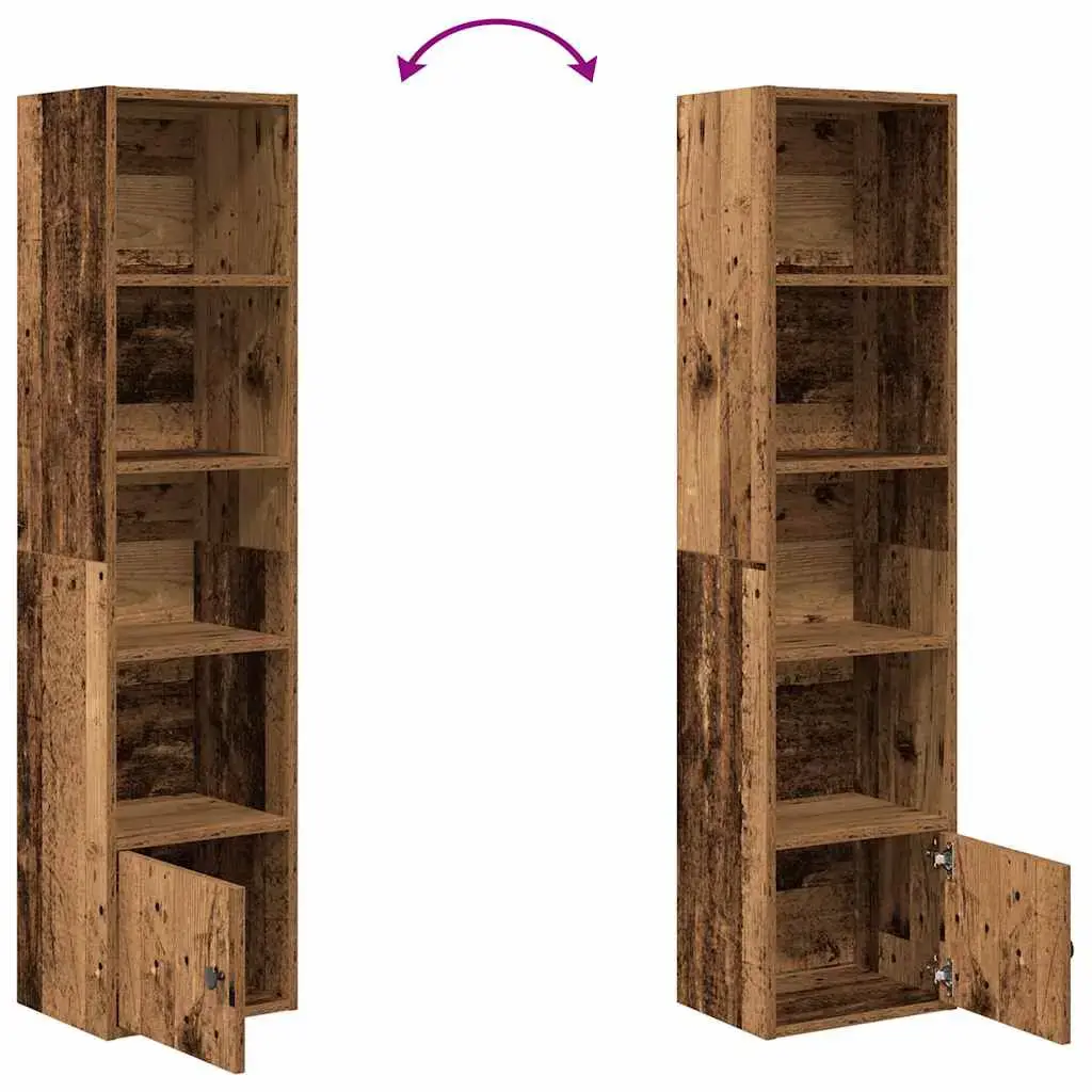 Bookcase VidaXL 860353 natural wood 310×240×1270 mm Photo 7