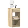 VidaXL nightstand 858718 Oak 1 drawer Photo 2