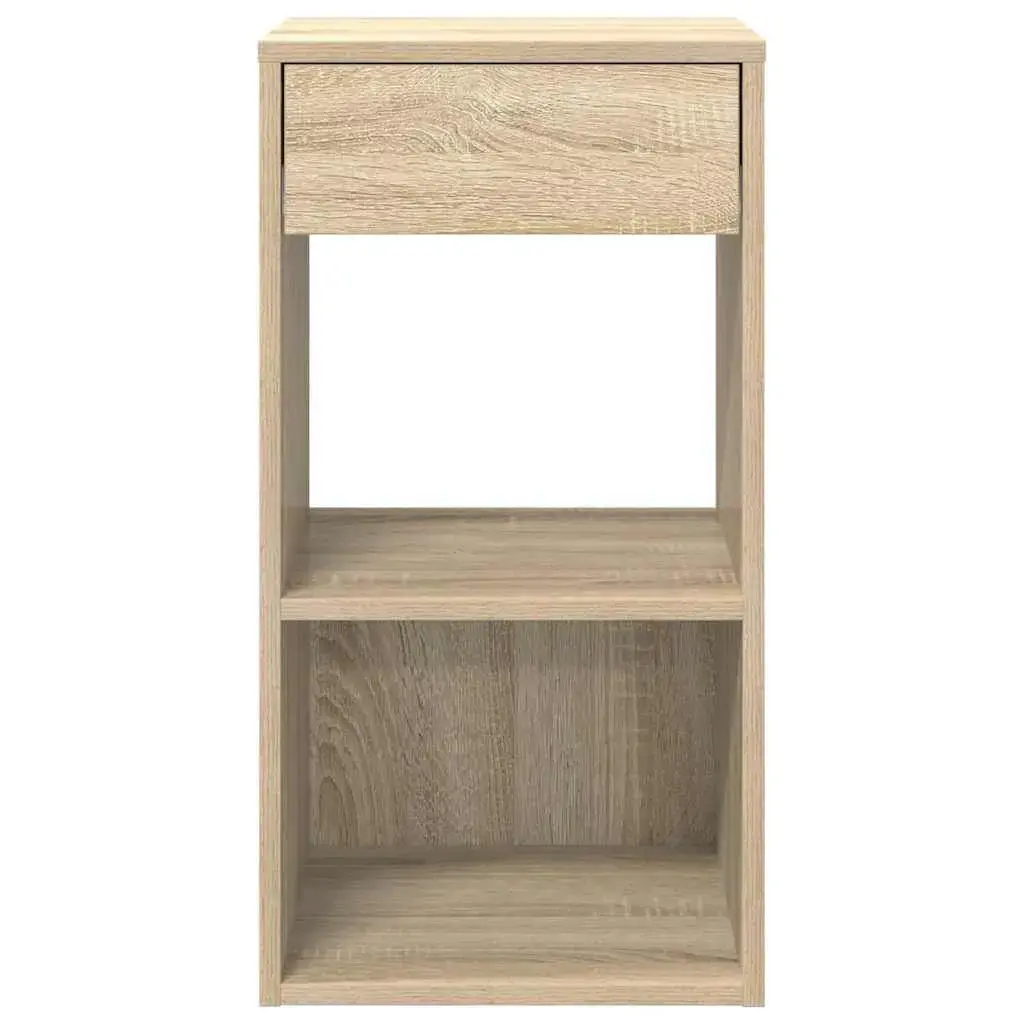 VidaXL nightstand 858718 Oak 1 drawer Photo 4