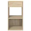 VidaXL nightstand 858718 Oak 1 drawer Photo 4