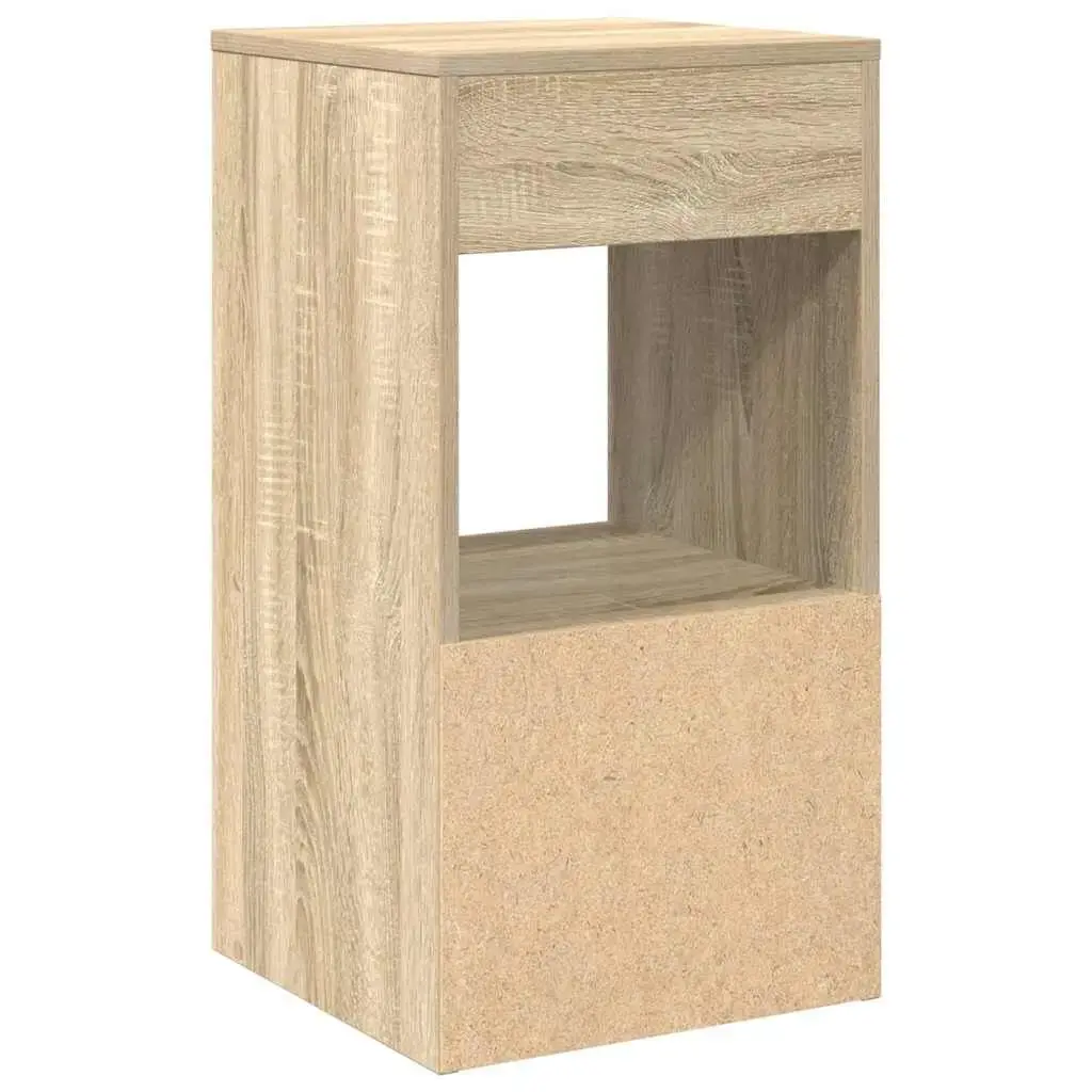 VidaXL nightstand 858718 Oak 1 drawer Photo 8