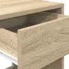 VidaXL nightstand 858718 Oak 1 drawer Photo 9