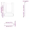 Шкаф для кухни/столовой VidaXL 854130 Photo 8
