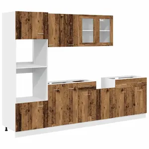 Kitchen/Dining Storage Cabinet VidaXL 3328571 — set of 7 units