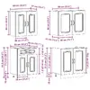 Kitchen/dining storage cabinet VidaXL 3314851 Photo 8