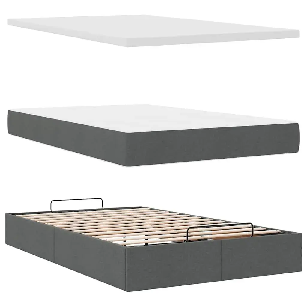 Bed VidaXL 3311100 — single frame 1200×2030 mm Photo 7
