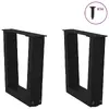 Table part VidaXL 4012600 metal black Photo 3