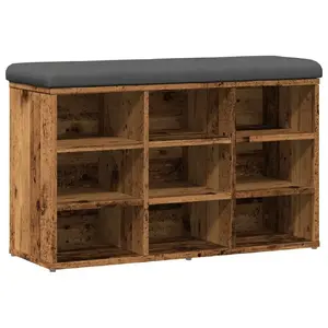Indoor bench VidaXL model 857623, single-piece seating bench for indoor use