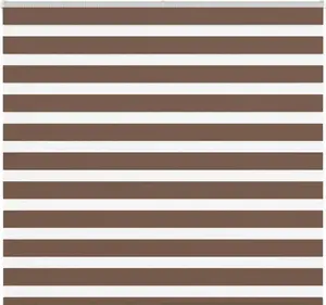 Roller blind Zebra VidaXL model 4014350 – birch pattern fabric, fabric width 150.9 cm, polyester