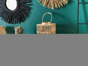 Bamboo Lantern Beliani LUMBIS 35 cm — decorative outdoor/indoor lamp