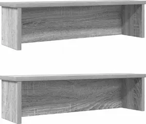 Складные кухонные настенные полки VidaXL, 2 шт., отделка Sonoma Oak, 50×15×16 см