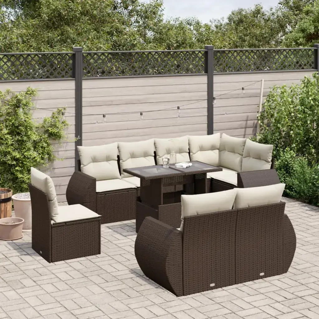 VidaXL набор уличной мебели 3268673 — 9 предметов Photo 2